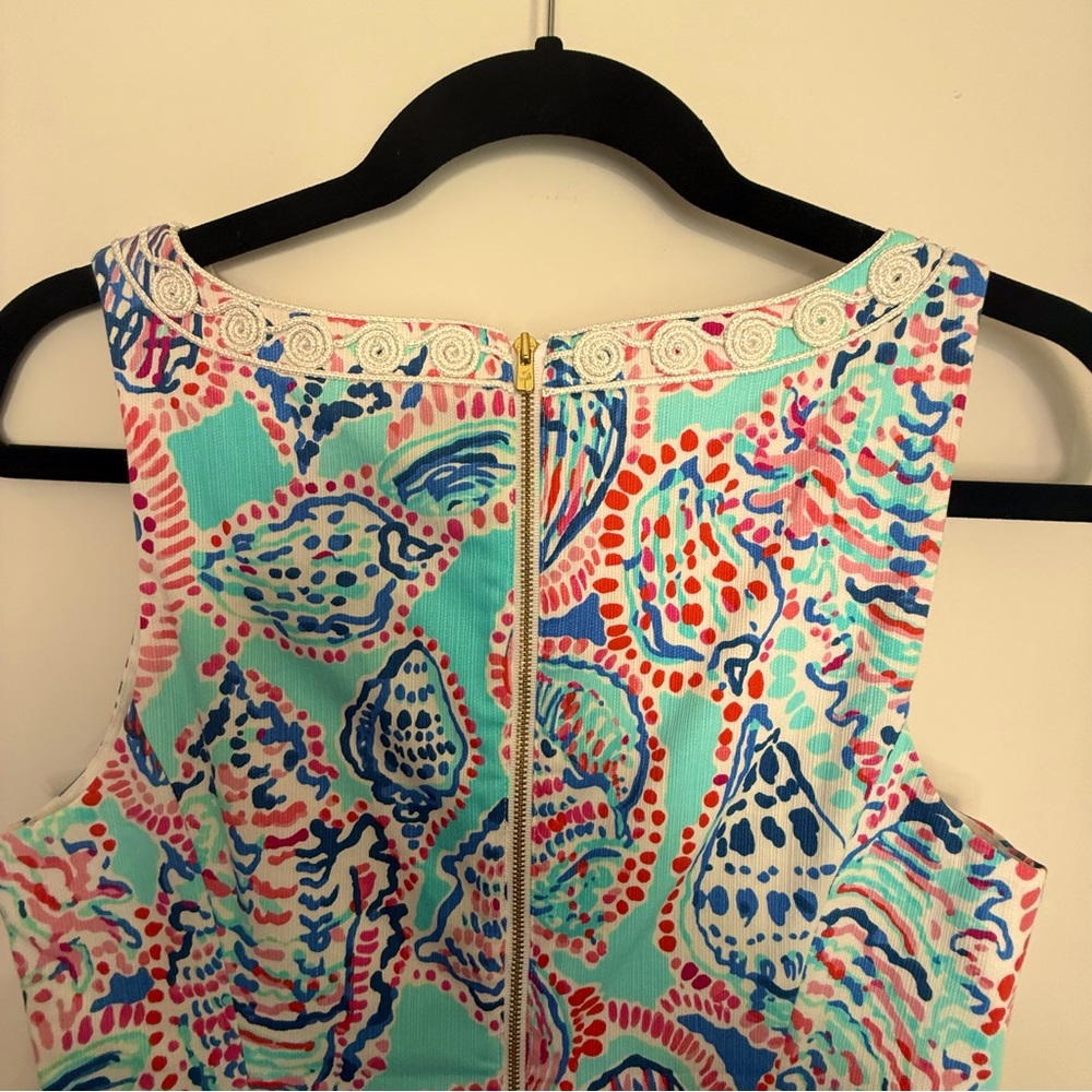 Preppy LILLY PULITZER Shell Me About It Gabby Dress Size 6 - Picture 7 of 17